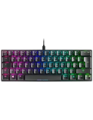 Mars Gaming MKMINI Teclado Mecánico RGB Negro Switch Outemu Azul (FR)