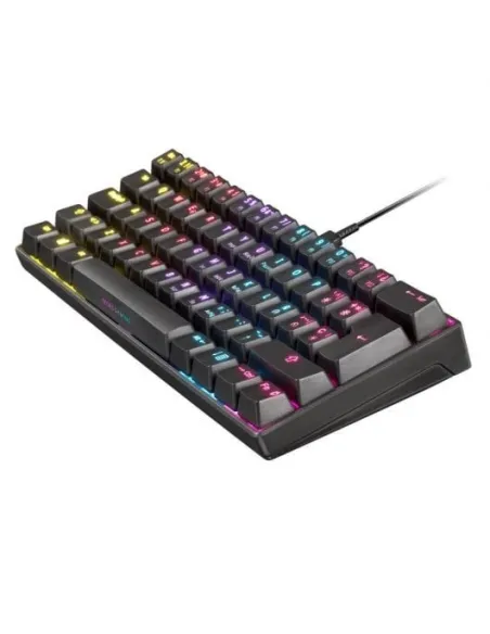 Mars Gaming MKMINI Teclado Mecánico RGB Negro Switch Outemu Azul (FR)
