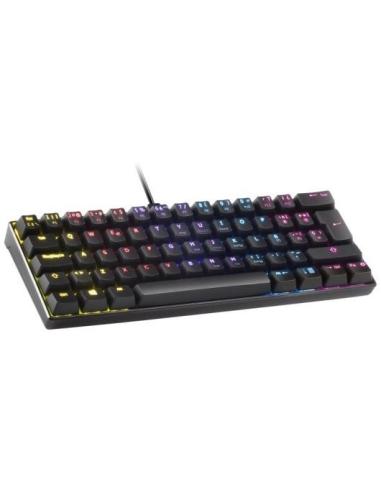 Mars Gaming MKMINI Teclado Mecánico Negro Switch Outemu Azul Portugués
