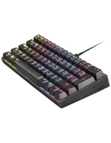 Mars Gaming MKMINI Teclado Mecánico Negro Switch Outemu Azul Portugués