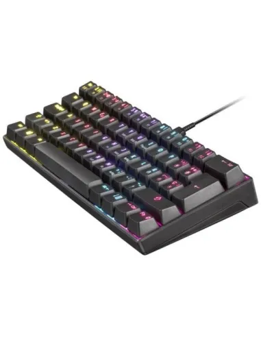 Mars Gaming MKMINI Teclado Mecánico Negro Switch Outemu Marrón