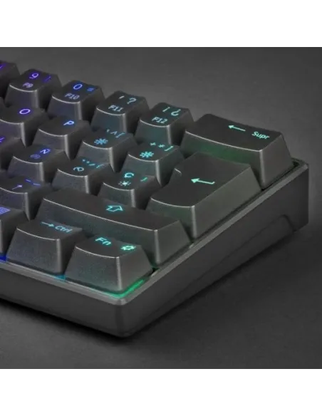 Mars Gaming MKMINI Teclado Mecánico Negro Switch Outemu Marrón