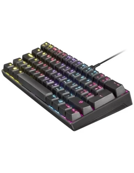 Mars Gaming MKMINI Teclado Mecánico Negro Switch Outemu Rojo