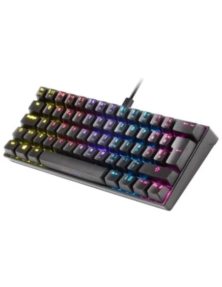 Mars Gaming MKMINI Teclado Mecánico RGB Negro Switch Outemu Rojo (FR)