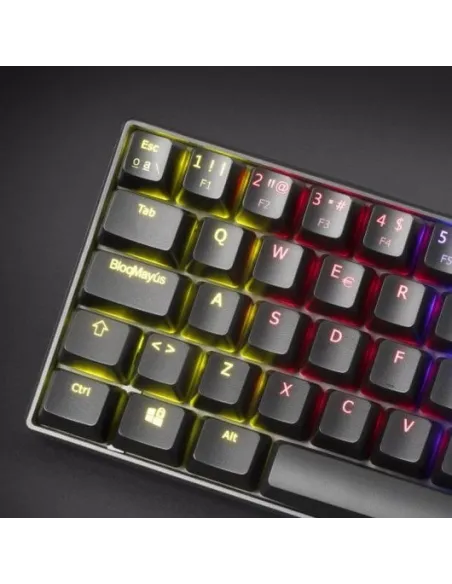 Mars Gaming MKMINI Teclado Mecánico Negro Switch Outemu Rojo Portugués