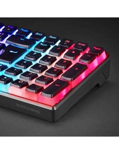 Mars Gaming MKULTRA Teclado Mecánico Negro Switch Marrón