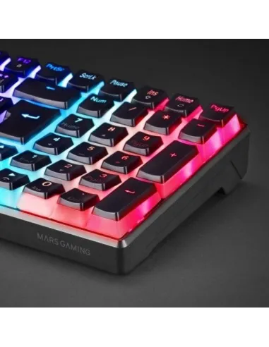 Mars Gaming MKULTRA Teclado Mecánico Negro Switch Azul