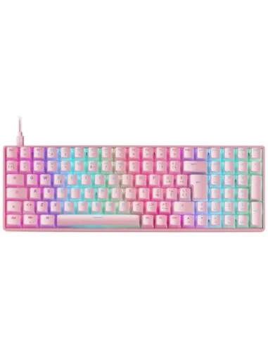 Mars Gaming MKULTRA Teclado Mecánico Rosa Switch Azul