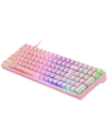 Mars Gaming MKULTRA Teclado Mecánico Rosa Switch Azul