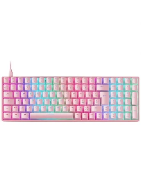 Mars Gaming MKULTRA Teclado Mecánico Rosa Switch Marrón