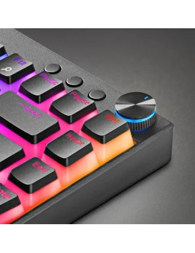 Mars Gaming MKCLOUDBES Teclado Mecánico Inalámbrico RGB Negro Switch Azul
