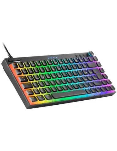 Mars Gaming MKCLOUDBES Teclado Mecánico Inalámbrico RGB Negro Switch Azul