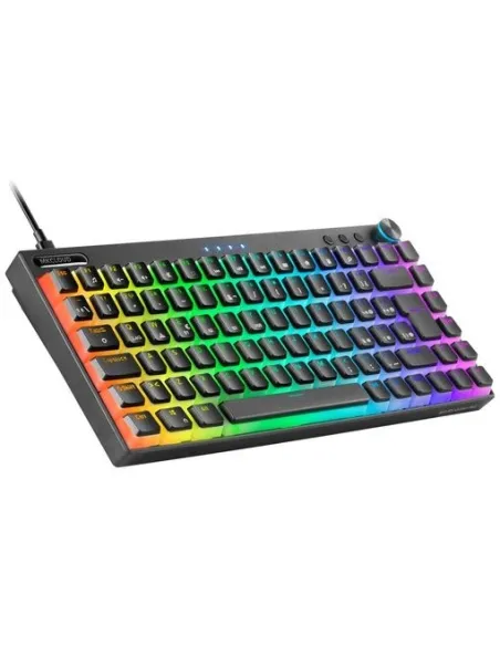 Mars Gaming MKCLOUDBES Teclado Mecánico Inalámbrico RGB Negro Switch Azul