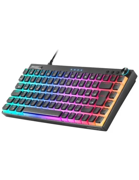 Mars Gaming MKCLOUDBES Teclado Mecánico Inalámbrico RGB Negro Switch Azul