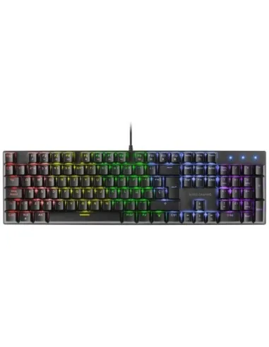 Mars Gaming MK422 Negro Teclado Mecánico RGB Switch Azul
