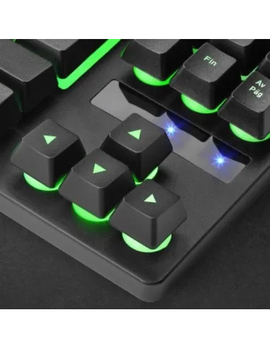 Mars Gaming MK02 TKL Teclado Gaming Híbrido RGB Rojo/Negro