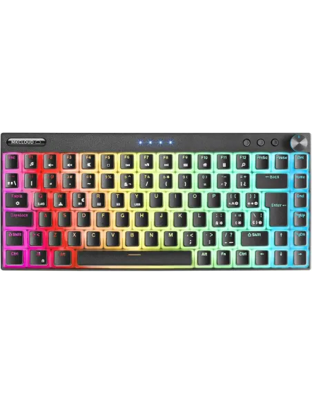 Mars Gaming MKCLOUD Teclado Mecánico Inalámbrico RGB Negro Switch Rojo