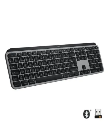 Logitech MX Keys Teclado Inalámbrico Retroiluminado para Mac/iPad Gris