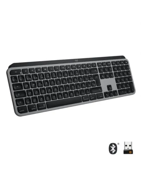 Logitech MX Keys Teclado Inalámbrico Retroiluminado para Mac/iPad Gris