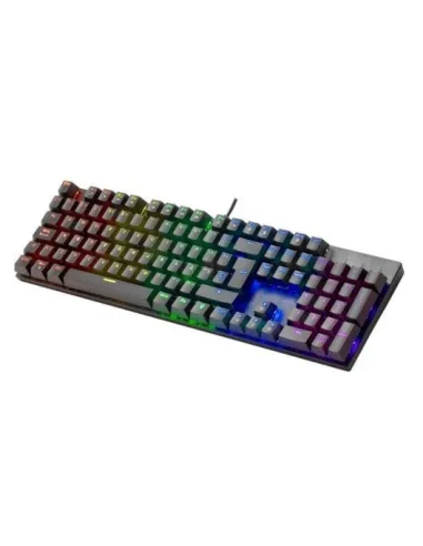 Mars Gaming MK422 Teclado Mecánico Negro RGB Switch Rojo