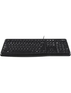 Logitech K120 Teclado USB con Layout Inglés Negro