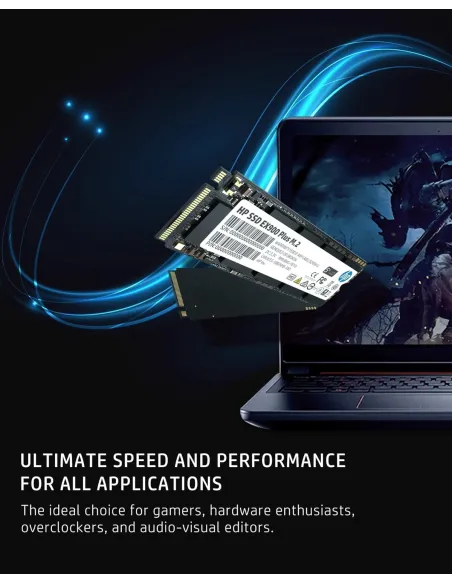 HP EX900 Plus 256GB SSD M.2 PCIe Gen 3x4 NVMe