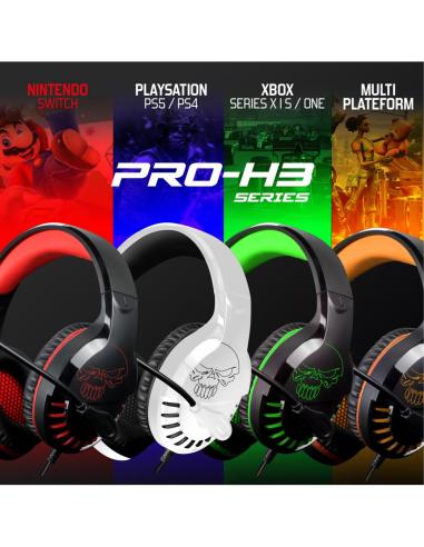 Spirit of Gamer PRO-H3 Nintendo Switch Edition Auriculares Gaming Negro