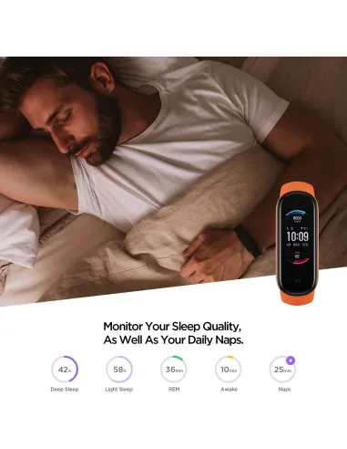Amazfit Band 5 Pulsera de Actividad Naranja