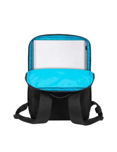 Rivavcase Alpendorf ECO Mochila para Portátil de 17,3" Negro