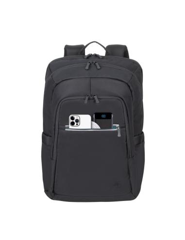 Rivavcase Alpendorf ECO Mochila para Portátil de 17,3" Negro