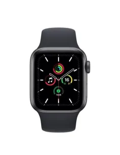 Apple Watch SE 2021 GPS 40mm Aluminio Gris Espacial con Correa Deportiva Negra