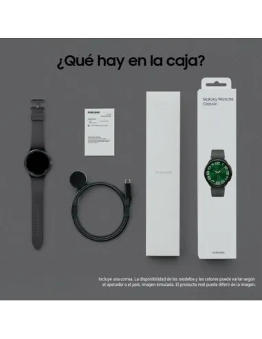 Samsung Galaxy Watch6 Classic LTE 47mm Negro