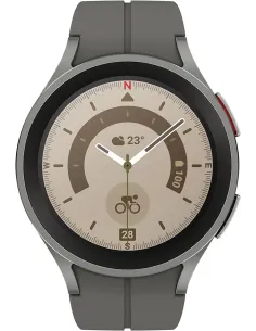 Samsung Galaxy Watch5 Pro Bluetooth 45mm Reloj Smartwatch Gris Titanio