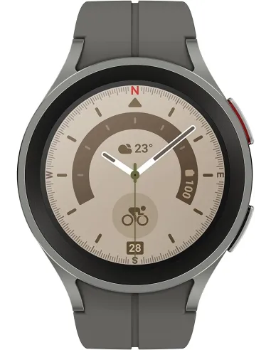 Samsung Galaxy Watch5 Pro Bluetooth 45mm Reloj Smartwatch Gris Titanio