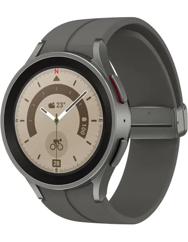 Samsung Galaxy Watch5 Pro Bluetooth 45mm Reloj Smartwatch Gris Titanio