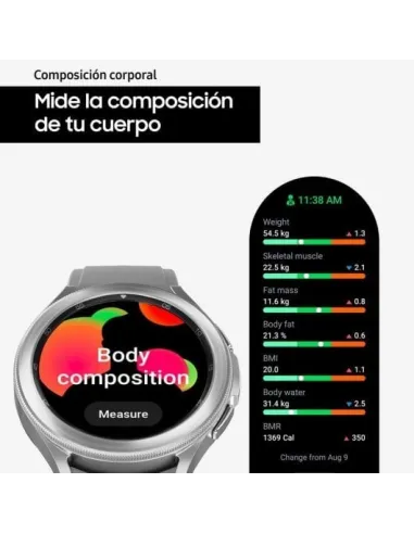 Samsung Galaxy Watch4 Classic 4G 46mm Smartwatch Negro