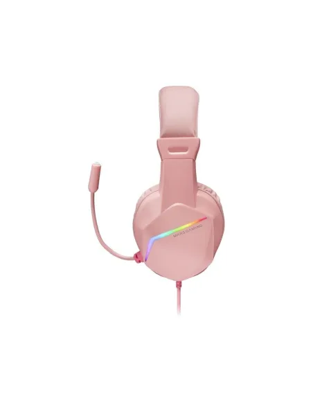 MARS GAMING Auricular+mic MH122 Rosa