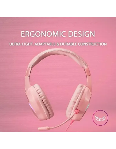 MARS GAMING Auricular+mic MH122 Rosa