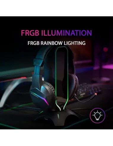 Mars Gaming MH122 Auriculares Gaming FRGB Negros