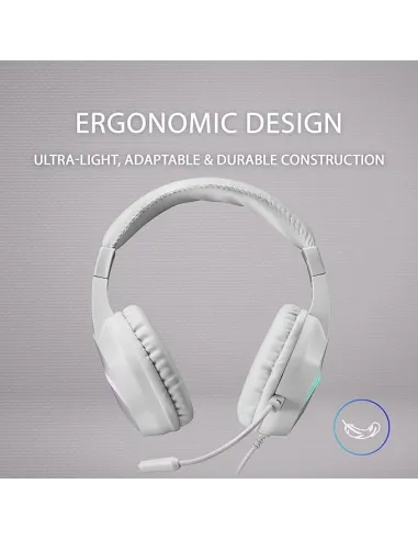 Mars Gaming MH122 Auriculares Gaming FRGB Blancos