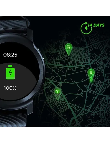 Motorola Moto Watch 100 Smartwatch Phantom Black