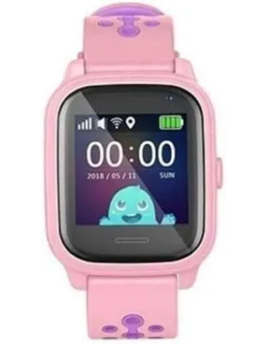 Leotec Kids Allo GPS Antipérdida SmartWatch Rosa