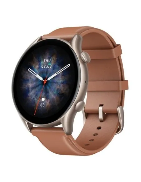 Amazfit GTR 3 Pro Reloj Smartwatch Cuero Marrón