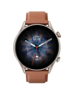 Amazfit GTR 3 Pro Reloj Smartwatch Cuero Marrón
