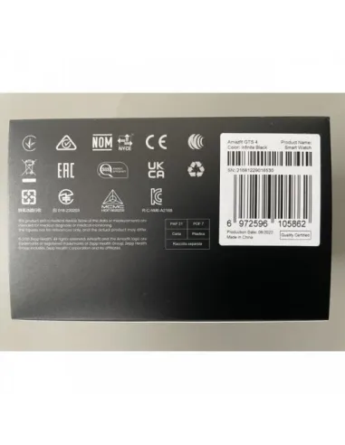 Amazfit GTS 4 Smartwatch Blanco