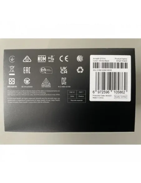 Amazfit GTS 4 Smartwatch Blanco