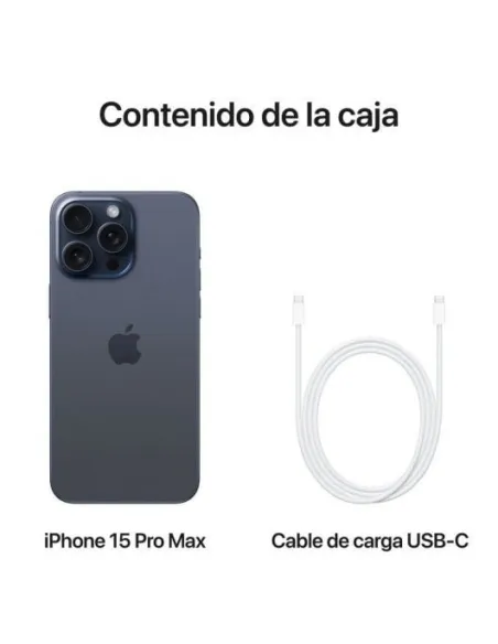 Apple iPhone 15 Pro Max 256GB Titanio Azul