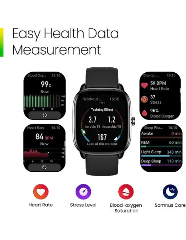 Amazfit GTS 4 Mini Smartwatch Azul