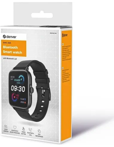 Denver SWC-363 Smartwatch Bluetooth 1.7" Negro