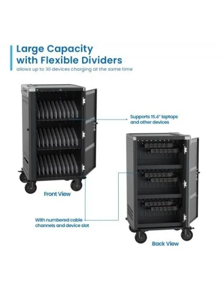 Ewent EW1700 Armario Cargador Portátiles 30 Equipos